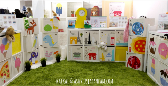 kaikai & ash booth at the Playtime NY Tradeshow