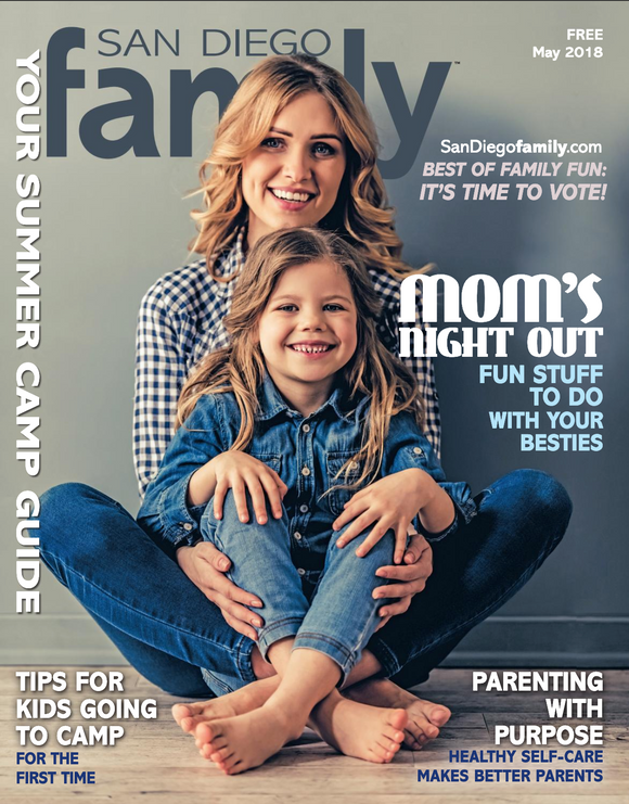 Our Hello London! bin is reviewed in the San Diego Family Magazine