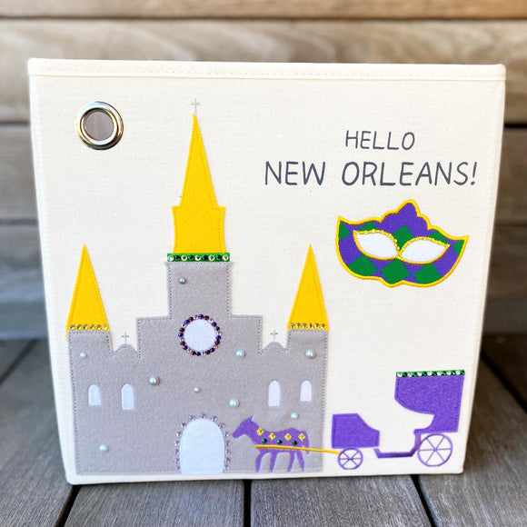 Hello New Orleans! Studded Gemstones